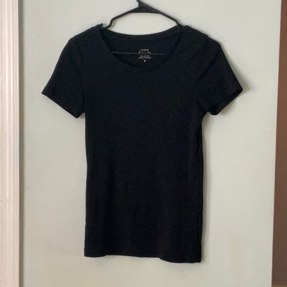Plain crew tee